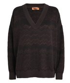 Missoni Zigzag V-Neck Sweater