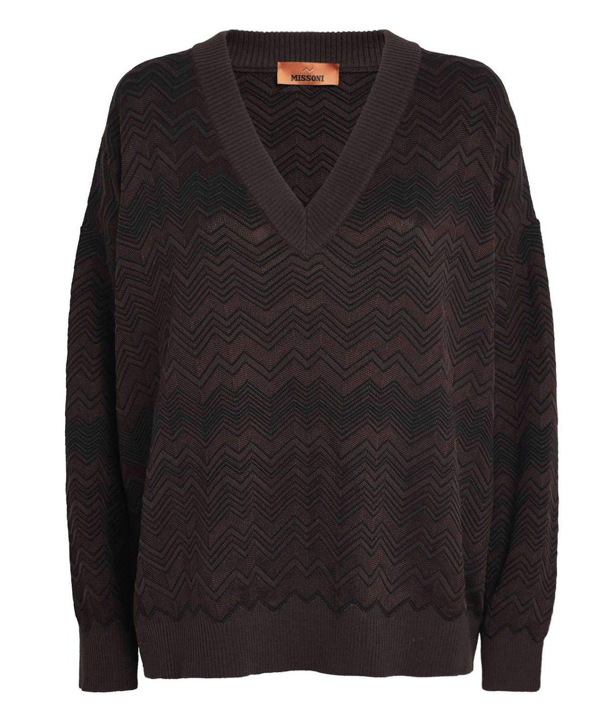 Missoni Zigzag V-Neck Sweater