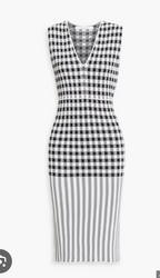 Another Tomorrow Gingham Dres