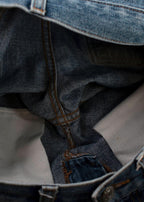 Brock Collection Mid Wash Straight Leg Jeans