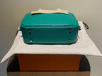 Hermes Mysore Goatskin Green Mini Plume II PHW