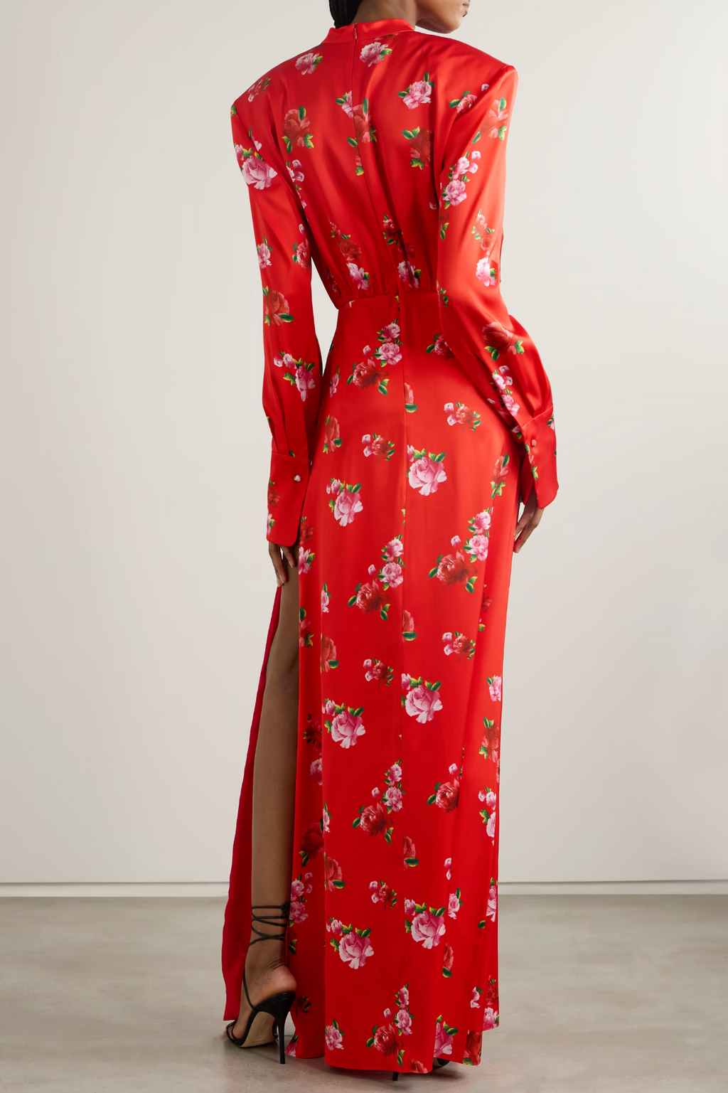 Magda Butrym Floral-Print Silk Maxi Dress