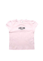 Givenchy Kids Pink 'I Feel Love' T-Shirt