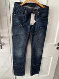 Palm Angels Blue Denim Jeans