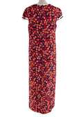 Marni Floral Dress with Cap Sleeves