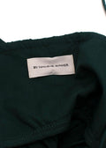 By Malene Birger Bottle Green Tiered Midi Dress