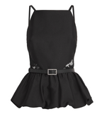 Self-Portrait Taffeta Peplum Top