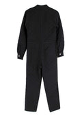 Dior Black Quilted Zip Front Jump Suit