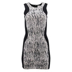 Parker Black Pattern Bodycon Dress