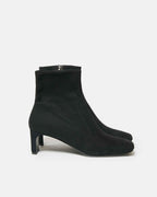 Prada Black Heeled Ankle Boots