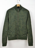 Green Camo Print Jacket