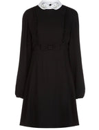 Vivetta Filigrana ruffle mini dress with collar