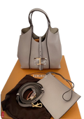 Tod's Grey Mini T Timeless Shopping Bag