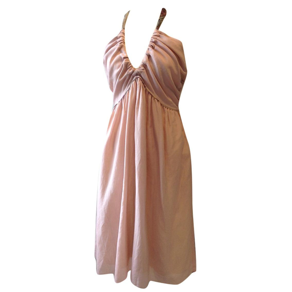 Kenzo Silk Halterneck Dress