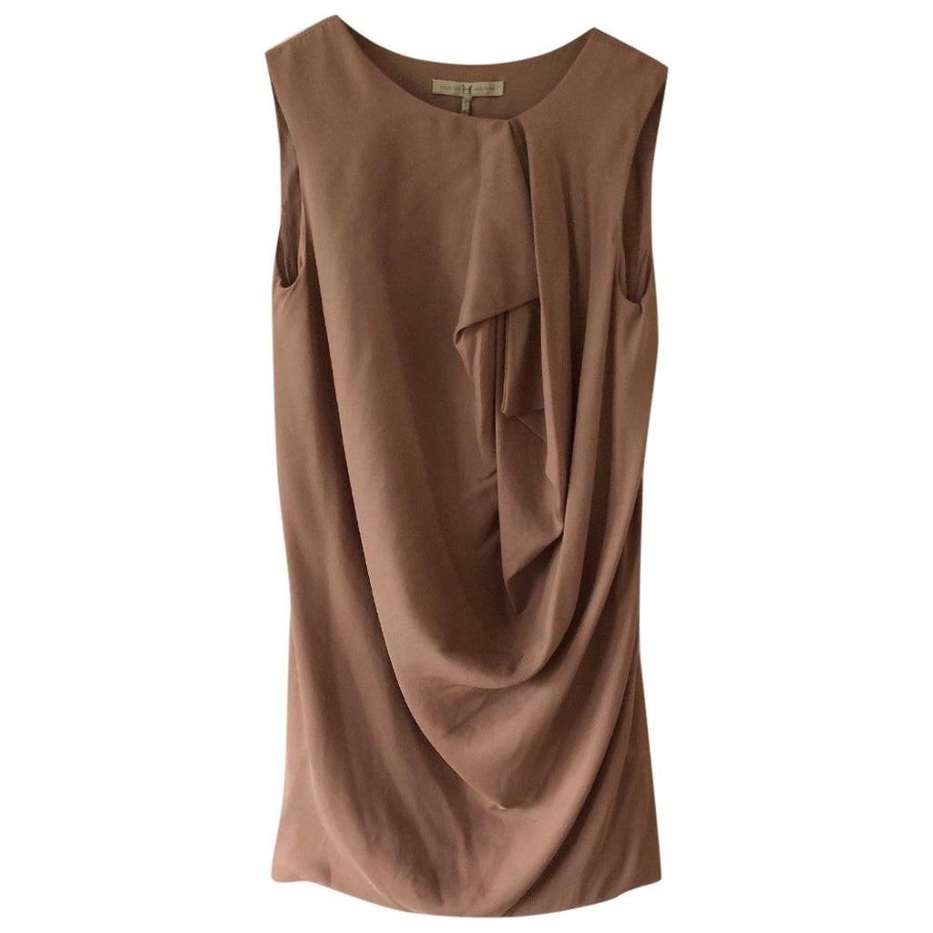 Halston Heritage Dusky Pink draped dress