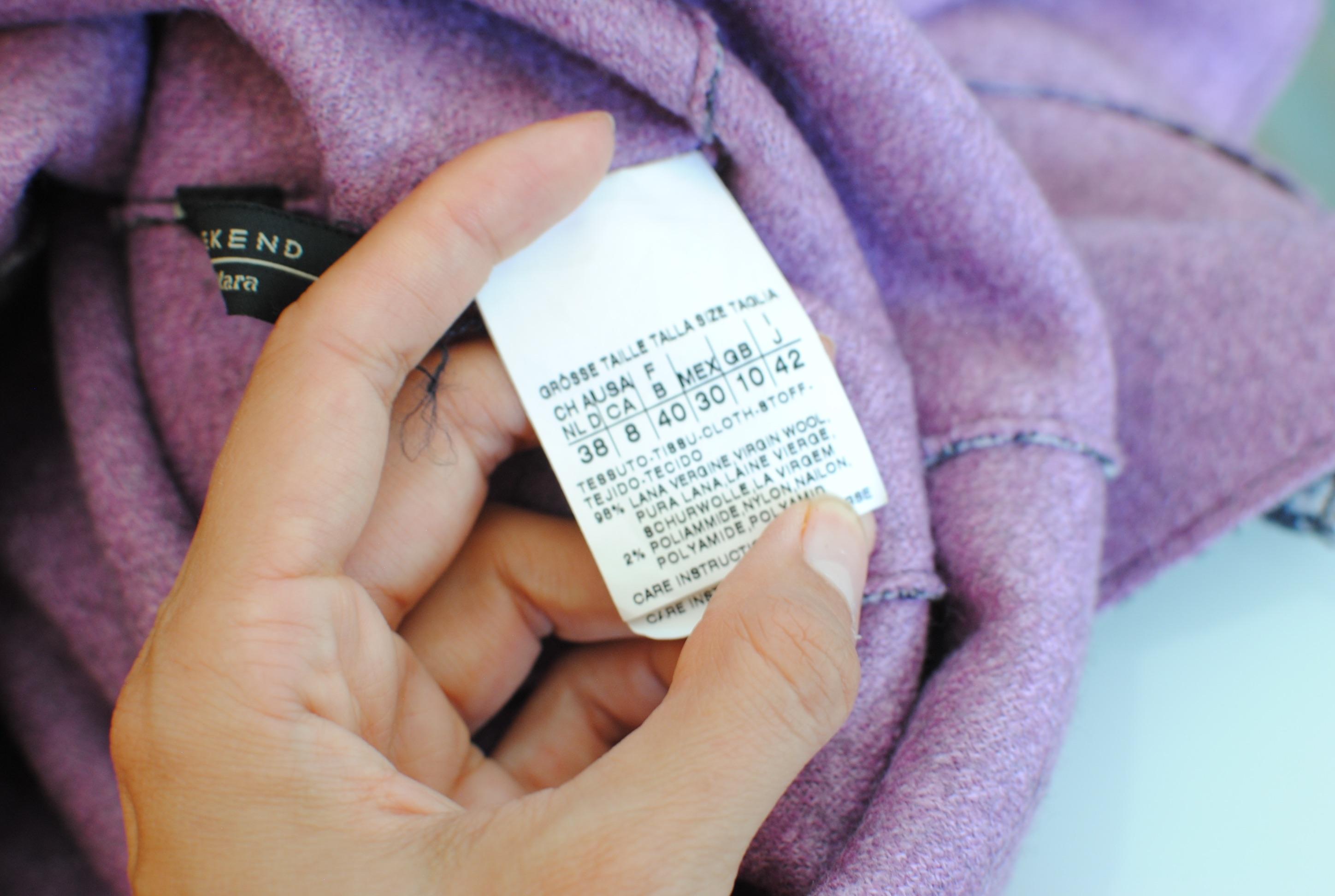 Max Mara Houndstooth Wool Coat