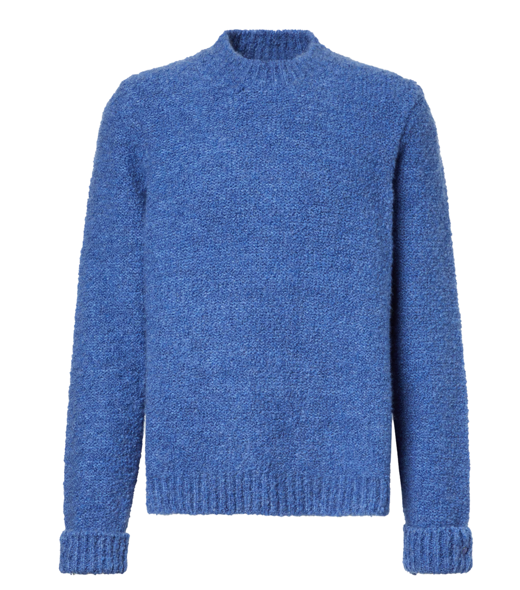 God's True Cashmere Cloud Sweater With Lapis Lazuli