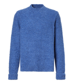 God's True Cashmere Cloud Sweater With Lapis Lazuli