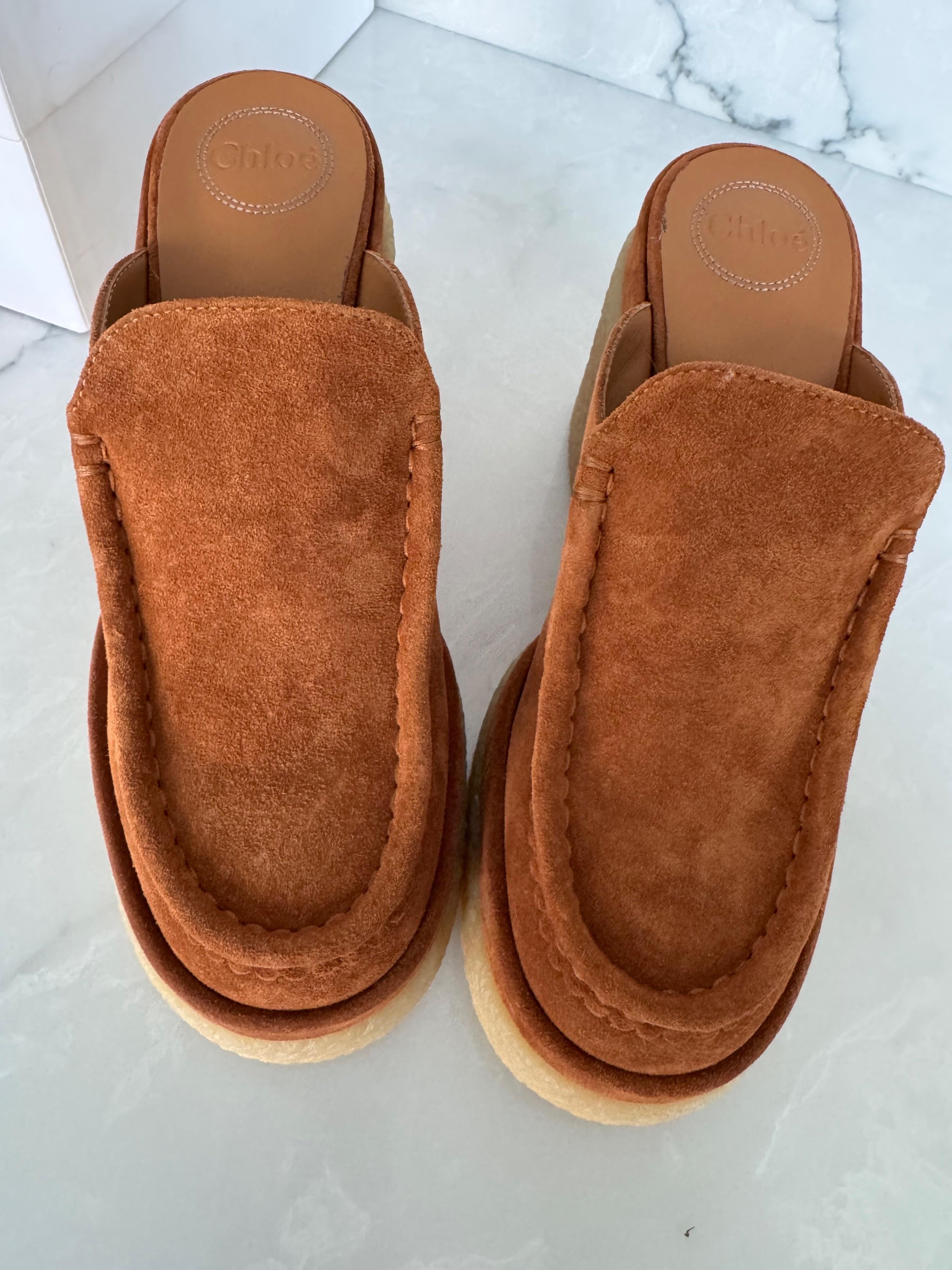 Chloe Tan  Jamie Suede Mules