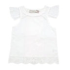Stella McCartney Girls White Cotton Tunic
