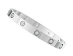 Cartier White Gold 10 Diamond love Bracelet 16
