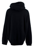 Hermes Dark Navy Hoodie with Leather Detail