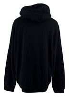 Hermes Dark Navy Hoodie with Leather Detail