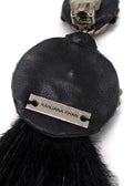 Ranjana Khan Embellished Black Feather Clip On Earrings