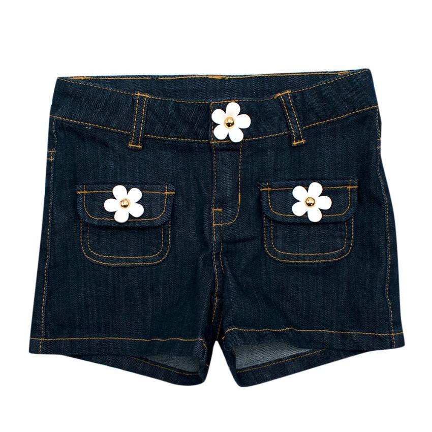 Little Marc Jacobs Denim Daisy Shorts