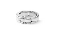 18k White Gold & Ceramic Ultra Ring