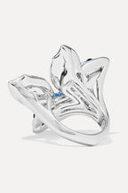 Stephen Webster Blue  'Love Me, Love Me Not' Crystal Haze Chance Large Cocktail Ring