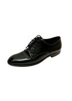 Brushed Calfskin Black Derby Shoes