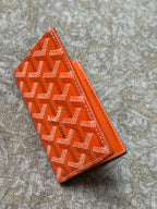 Goyard Orange Saint-Pierre Card Holder