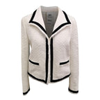 Moschino White Single Breasted Jacket