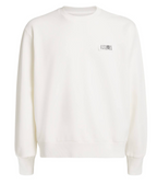 MM6 Maison Margiela Off-White Logo Patch Sweatshirt