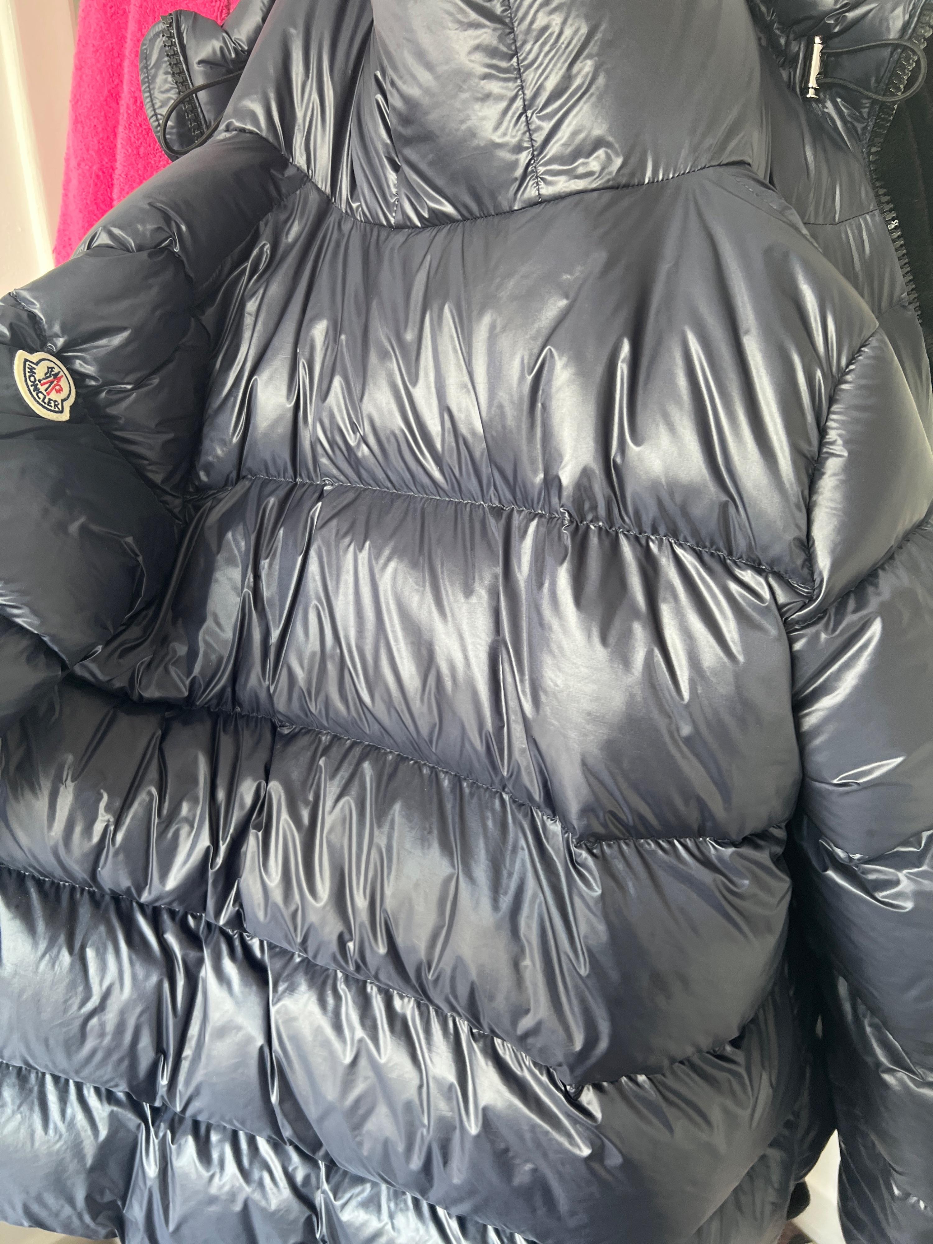 Moncler Navy Seritte Puffer Jacket