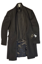 Emporio Armani Single Breasted Virgin Wool Coat