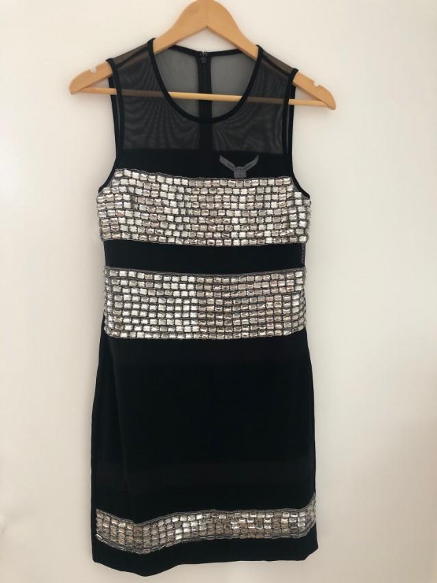 Diane von Furstenberg Wally crystal embellished dress