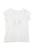 Kids 10Y White Printed T-Shirt