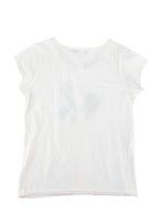 Kids 10Y White Printed T-Shirt