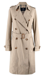 Burberry Double Breasted The Kensingnton Trench Coat