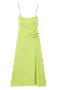 Imogen Lime Midi Dress