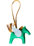 Hermes Rodeo Menthe Pegase PM Charm