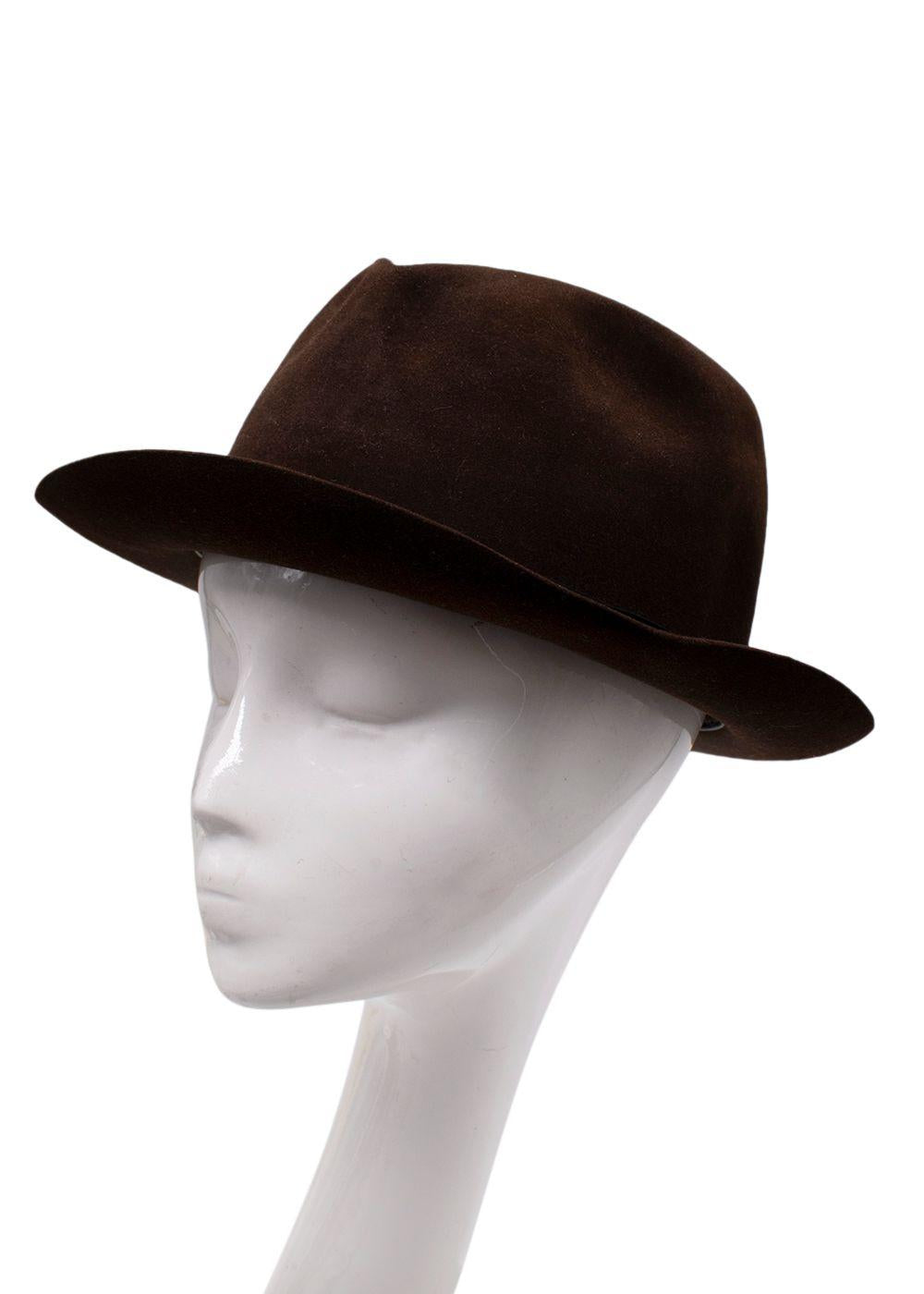 Lock & Co Brown Trilby Hat