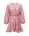 Rhode Ella Bird-Print Cotton Dress