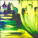 Rosemary Goodenough River Through A Curtain VIII Silk Scarf