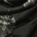 Rosemary Goodenough Black Springing Tulips V Scarf