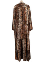 Melissa Odabash Leopard Print Maxi Dress