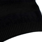 Balenciaga Black Angora Blend Knit Vest