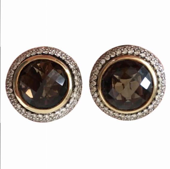 David Yurman Citrine Earrings